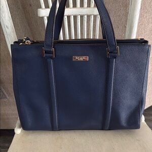 Kate Spade Blue New York Newbury Lane Loden Handbag